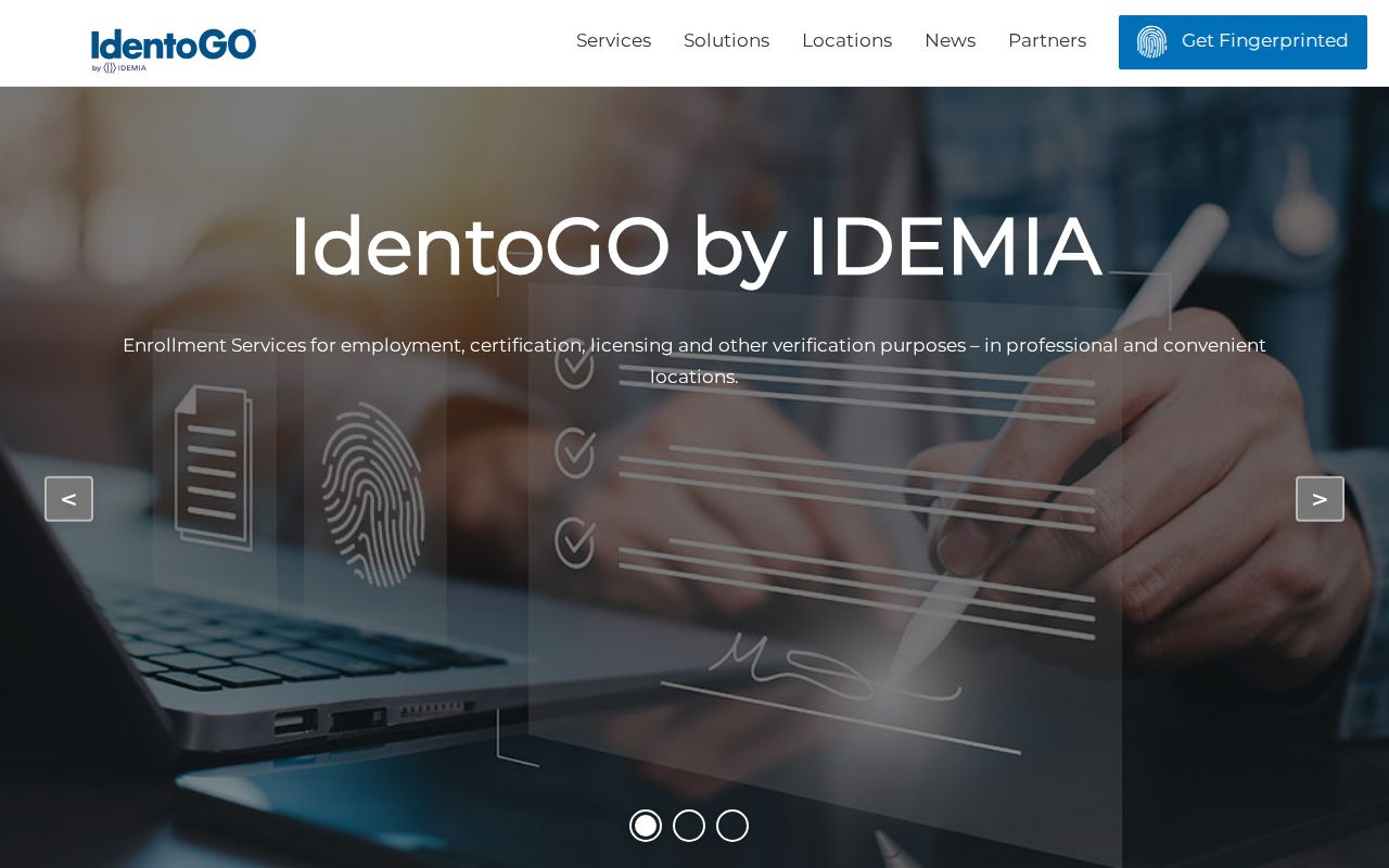 Concordia Parish Ferriday criminal history IdentoGO fingerprint appointment